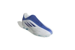 Adidas X Speedflow.3 Veterloze FG Voetbalschoen Wit/blauw 9 Adidas X Speedflow.3 Veterloze FG Voetbalschoen Wit/blauw -Goedkope Bal Meester Winkel 37100627 5