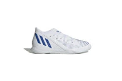 Adidas Predator Edge.3 IN Voetbalschoen Wit/blauw KIDS