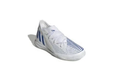Adidas Predator Edge.3 IN Voetbalschoen Wit/blauw KIDS -Goedkope Bal Meester Winkel 37100631 5