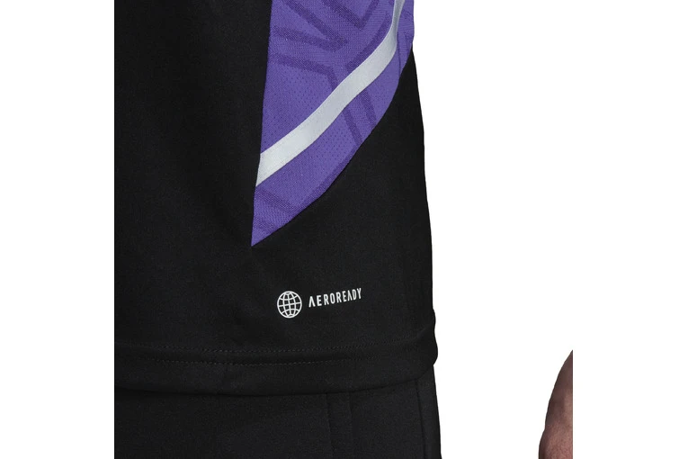 Adidas Real Madrid Condivo 22 Training Voetbalshirt Zwart Heren 6 Adidas Real Madrid Condivo 22 Training Voetbalshirt Zwart Heren - Afbeelding 6