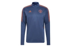 Adidas Manchester United Condivo 22 Training Longsleeve Crew Blue Heren
