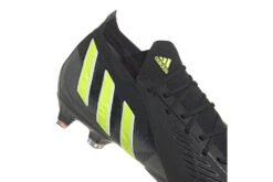 Adidas Predator Edge.1 Low FG Voetbalschoen Zwart/team Solar Yellow -Goedkope Bal Meester Winkel 37101143 5