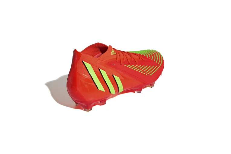 Adidas Predator Edge.1 FG Voetbalschoen Solar Red/groen 4 Adidas Predator Edge.1 FG Voetbalschoen Solar Red/groen - Afbeelding 4