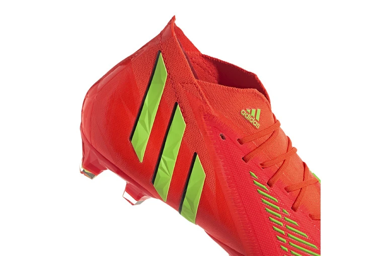 Adidas Predator Edge.1 FG Voetbalschoen Solar Red/groen 5 Adidas Predator Edge.1 FG Voetbalschoen Solar Red/groen - Afbeelding 5