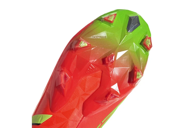 Adidas Predator Edge.1 FG Voetbalschoen Solar Red/groen 6 Adidas Predator Edge.1 FG Voetbalschoen Solar Red/groen - Afbeelding 6