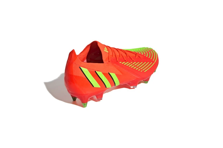 Adidas Predator Edge.1 Low SG Voetbalschoen Solar Red/groen 4 Adidas Predator Edge.1 Low SG Voetbalschoen Solar Red/groen - Afbeelding 4