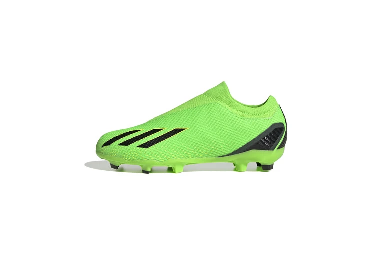 Adidas X Speedportal.3 Veterloze Firm Ground Voetbalschoenen Solar Green KIDS 2 Adidas X Speedportal.3 Veterloze Firm Ground Voetbalschoenen Solar Green KIDS - Afbeelding 2