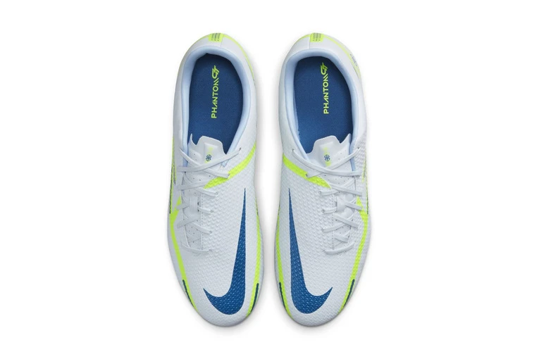 Nike Phantom GT2 MG Voetbalschoen Grijs/marineblauw 4 Nike Phantom GT2 MG Voetbalschoen Grijs/marineblauw - Afbeelding 4