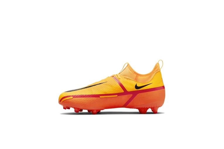 Nike Jr. Phantom GT2 Dynamic Fit MG Voetbalschoen Laser Orange KIDS 2 Nike Jr. Phantom GT2 Dynamic Fit MG Voetbalschoen Laser Orange KIDS - Afbeelding 2