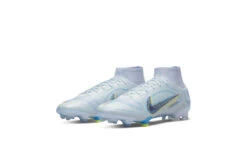 Nike Mercurial Superfly 8 Elite FG Voetbalschoen Grijs/blackened Blue -Goedkope Bal Meester Winkel 37101838 3
