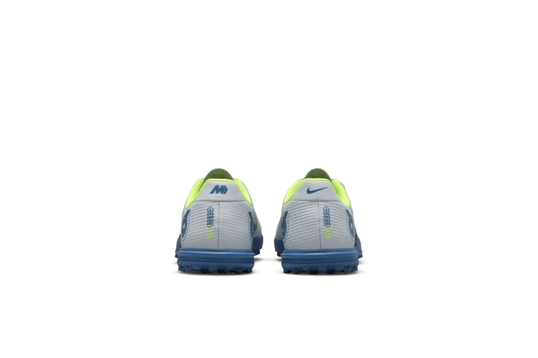 Nike Jr. Mercurial Vapor 14 Academy TF Voetbalschoen Grijs/marineblauw KIDS 5 Nike Jr. Mercurial Vapor 14 Academy TF Voetbalschoen Grijs/marineblauw KIDS - Afbeelding 5