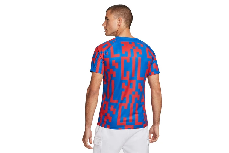 Nike FC Barcelona 22/23 Thuis Sweatshirt Signal Blue/University Red/Obsidian Heren 2 Nike FC Barcelona 22/23 Thuis Sweatshirt Signal Blue/University Red/Obsidian Heren - Afbeelding 2