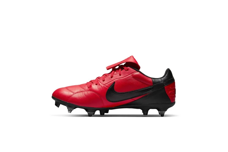Nike Premier 3 SG-PRO Anti-clog Traction Voetbalschoen Rood/zwart 2 Nike Premier 3 SG-PRO Anti-clog Traction Voetbalschoen Rood/zwart - Afbeelding 2