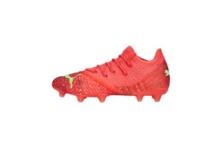 Puma FUTURE 1.4 FG/AG Voetbalschoenen Fiery Coral-Fizzy Light-Puma Black-Salmon Heren