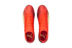 Puma ULTRA Match FG/AG Voetbalschoenen Fiery Coral-Fizzy Light-Puma Black Heren -Goedkope Bal Meester Winkel 37103812 4