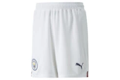 Manchester City FC 22/23 Replica Shorts Puma White-Intense Red KIDS