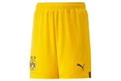 Puma Borussia Dortmund 22/23 Thuisshort Geel KIDS