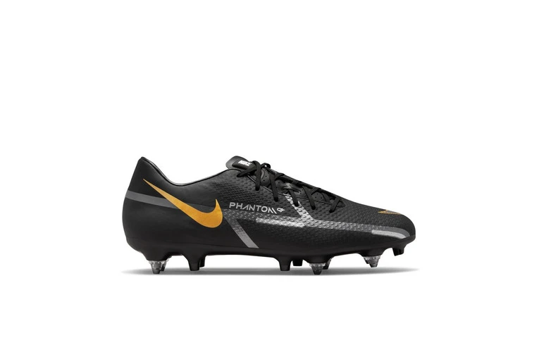 Nike Phantom GT2 SG-Pro AC Voetbalschoen Zwart/goud 1 Nike Phantom GT2 SG-Pro AC Voetbalschoen Zwart/goud