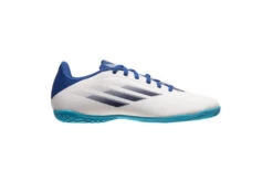Adidas X Speedflow.4 IN Voetbalschoen Wit/blauw