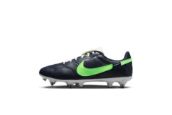 Nike Premier 3 SG-PRO Anti-Clog Traction Voetbalschoenen Blauw/groen Heren -Goedkope Bal Meester Winkel 37104155 2