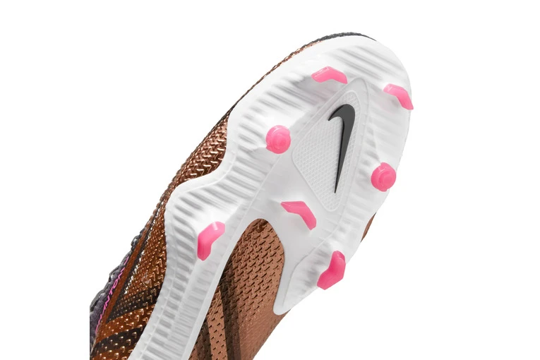 Nike Phantom GT2 Pro FG Voetbalschoen Zwart/metallic Copper 6 Nike Phantom GT2 Pro FG Voetbalschoen Zwart/metallic Copper - Afbeelding 6