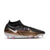 Nike Phantom GT2 Pro DF FG Voetbalschoen Zwart/metallic Copper
