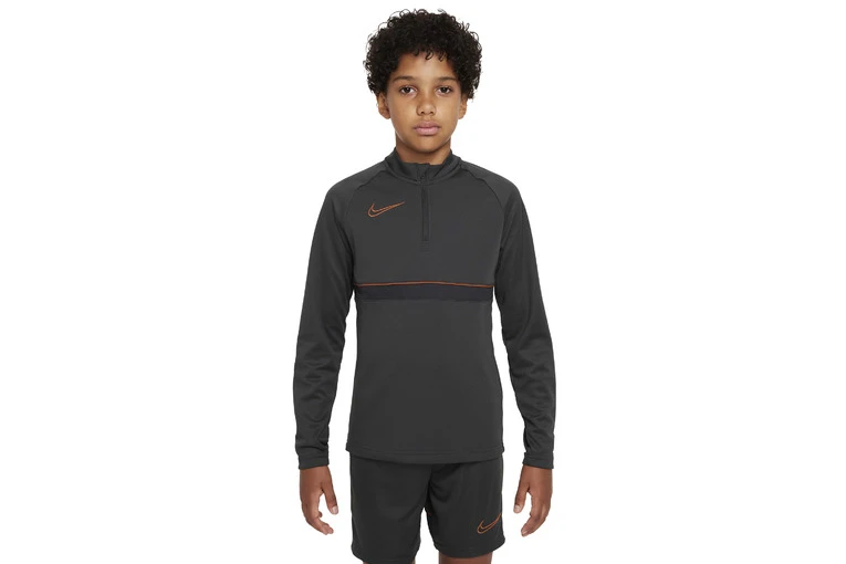 Nike Dri-FIT Academy Sweatshirt Dark Smoke Grey/Off Noir/Dark Russet KIDS 1 Nike Dri-FIT Academy Sweatshirt Dark Smoke Grey/Off Noir/Dark Russet KIDS