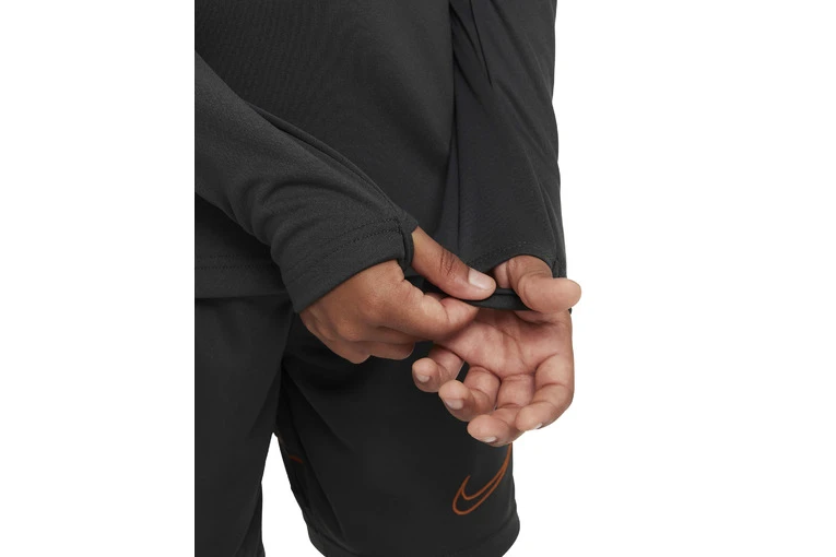 Nike Dri-FIT Academy Sweatshirt Dark Smoke Grey/Off Noir/Dark Russet KIDS 4 Nike Dri-FIT Academy Sweatshirt Dark Smoke Grey/Off Noir/Dark Russet KIDS - Afbeelding 4