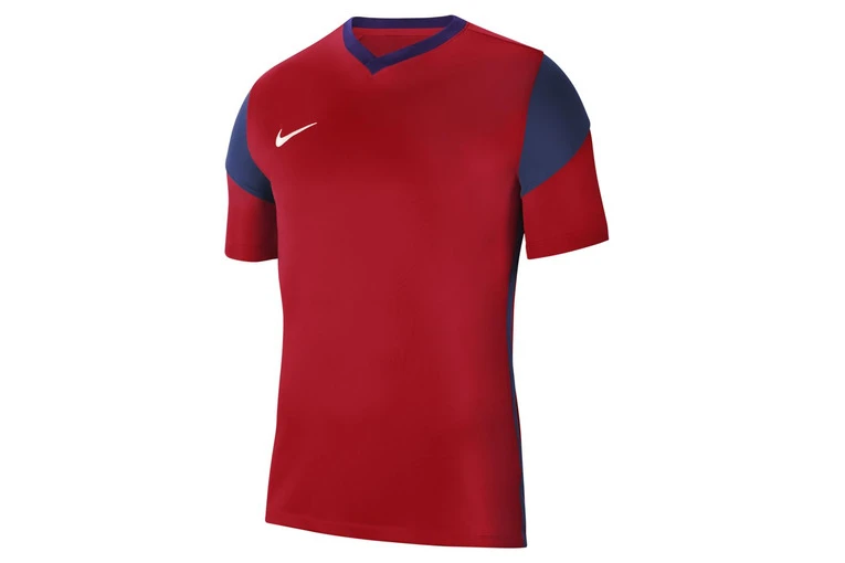 Nike Dri-FIT Park Derby 3 Shirt Rood/navy Heren 1 Nike Dri-FIT Park Derby 3 Shirt Rood/navy Heren