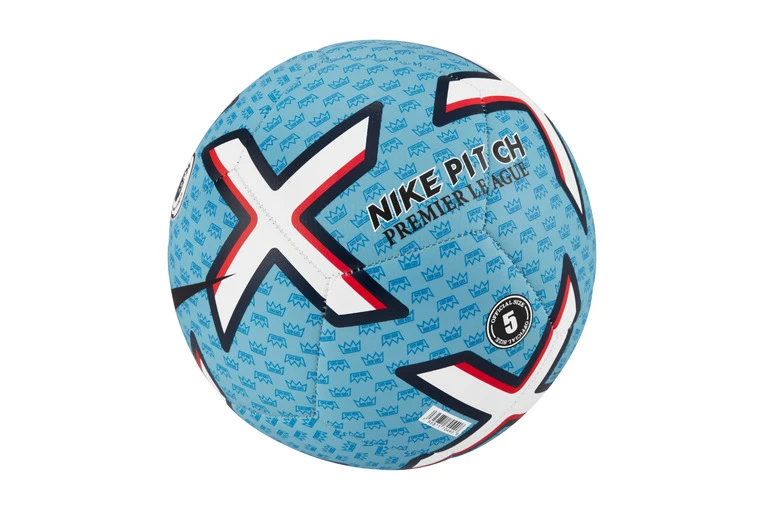 Nike Premier League Pitch Voetbal Blue Chill/white/obsidian/black 2 Nike Premier League Pitch Voetbal Blue Chill/white/obsidian/black - Afbeelding 2