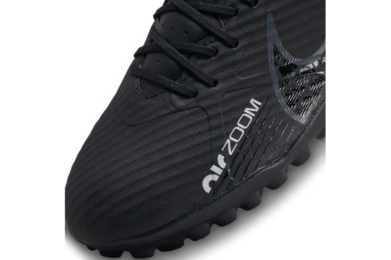 Nike Zoom Mercurial Vapor 15 Academy TF Voetbalschoenen Zwart/Summit White/Volt/Dark Smoke Grey Heren 5 Nike Zoom Mercurial Vapor 15 Academy TF Voetbalschoenen Zwart/Summit White/Volt/Dark Smoke Grey Heren - Afbeelding 5