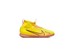 Nike Jr. Zoom Mercurial Superfly 9 Academy IC Voetbalschoenen Yellow Strike/Volt Ice/Coconut Milk/Sunset Glow KIDS