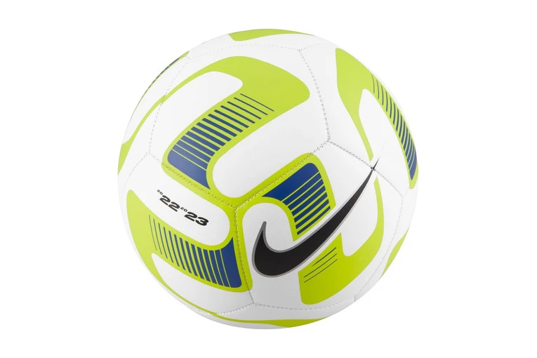 Nike Pitch Voetbal Wit/Volt/Zwart 1 Nike Pitch Voetbal Wit/Volt/Zwart