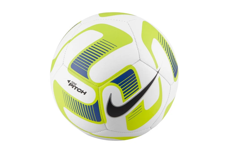 Nike Pitch Voetbal Wit/Volt/Zwart 2 Nike Pitch Voetbal Wit/Volt/Zwart - Afbeelding 2