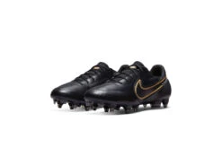 Nike Tiempo Legend 9 Elite SG-Pro AC Voetbalschoenen Zwarrt/metallic Gold -Goedkope Bal Meester Winkel 37105432 3