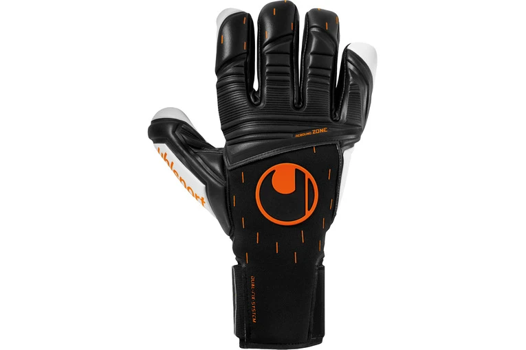 Uhlsport SPEED CONTACT Absolutgrip HN Keepershandschoenen Zwart/wit/fluo Oranje Heren 1 Uhlsport SPEED CONTACT Absolutgrip HN Keepershandschoenen Zwart/wit/fluo Oranje Heren