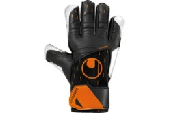 Uhlsport SPEED CONTACT Starter Soft Keepershandschoenen Zwart/wit/fluo Oranje KIDS