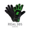 Real 305 Subliem Keepershandschoen Zwart/groen KIDS