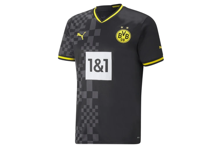 Puma Borussia Dortmund Uit 22/23 Replica Jersey Puma Black-Asphalt Heren 1 Puma Borussia Dortmund Uit 22/23 Replica Jersey Puma Black-Asphalt Heren