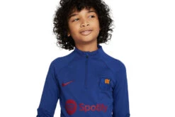 Nike FC Barcelona Strike Sweatshirt Deep Royal Blue/Noble Red KIDS -Goedkope Bal Meester Winkel 37107604 3