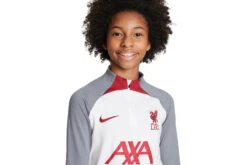 Nike Liverpool FC Strike Sweatshirt Wit/Smoke Grey/Tough Red KIDS -Goedkope Bal Meester Winkel 37107643 3