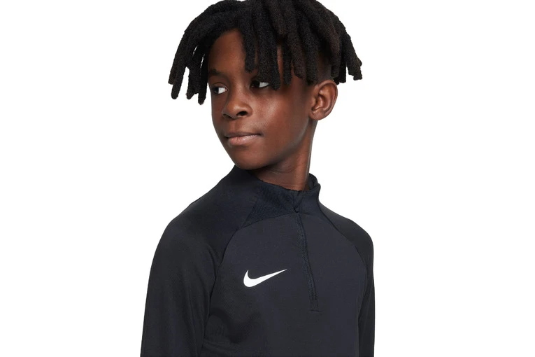 Nike Dri-FIT Strike Sweatshirt Zwart/Anthracite/Wit KIDS 3 Nike Dri-FIT Strike Sweatshirt Zwart/Anthracite/Wit KIDS - Afbeelding 3