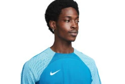 Nike Dri-FIT Strike Voetbalshirt Green Abyss/Baltic Blue/Wit Heren -Goedkope Bal Meester Winkel 37107687 3