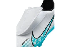 Nike Jr. Mercurial Vapor 15 Club MG Voetbalschoenen Wit/Pink Blast/Baltic Blue KIDS -Goedkope Bal Meester Winkel 37107734 4