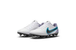 Nike Tiempo Legend 9 Academy SG-Pro AC Voetbalschoen Wit/baltic Blue -Goedkope Bal Meester Winkel 37107740 3