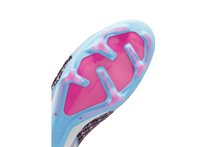 Nike Zoom Mercurial Vapor 15 Pro FG Voetbalschoenen Wit/Pink Blast/Indigo Haze/Baltic Blue Heren 4 Nike Zoom Mercurial Vapor 15 Pro FG Voetbalschoenen Wit/Pink Blast/Indigo Haze/Baltic Blue Heren - Afbeelding 4