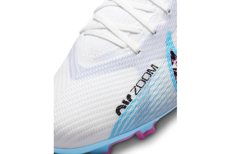 Nike Zoom Mercurial Superfly 9 Pro FG Voetbalschoenen Wit/Pink Blast/Indigo Haze/Baltic Blue Heren 5 Nike Zoom Mercurial Superfly 9 Pro FG Voetbalschoenen Wit/Pink Blast/Indigo Haze/Baltic Blue Heren - Afbeelding 5