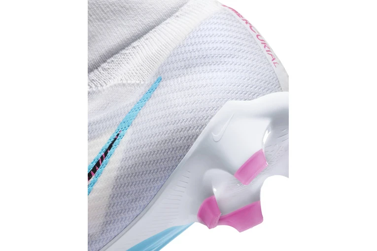 Nike Zoom Mercurial Superfly 9 Pro FG Voetbalschoenen Wit/Pink Blast/Indigo Haze/Baltic Blue Heren 6 Nike Zoom Mercurial Superfly 9 Pro FG Voetbalschoenen Wit/Pink Blast/Indigo Haze/Baltic Blue Heren - Afbeelding 6