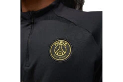 Nike Paris Saint-Germain Strike Sweatshirt Zwart/Tour Yellow Heren -Goedkope Bal Meester Winkel 37107759 5