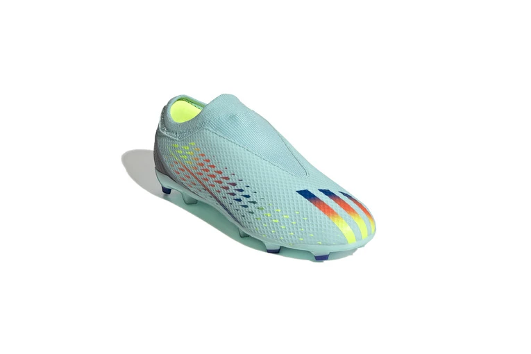 Adidas X Speedportal.3 Veterloze Firm Ground Voetbalschoenen Clear Aqua KIDS 3 Adidas X Speedportal.3 Veterloze Firm Ground Voetbalschoenen Clear Aqua KIDS - Afbeelding 3